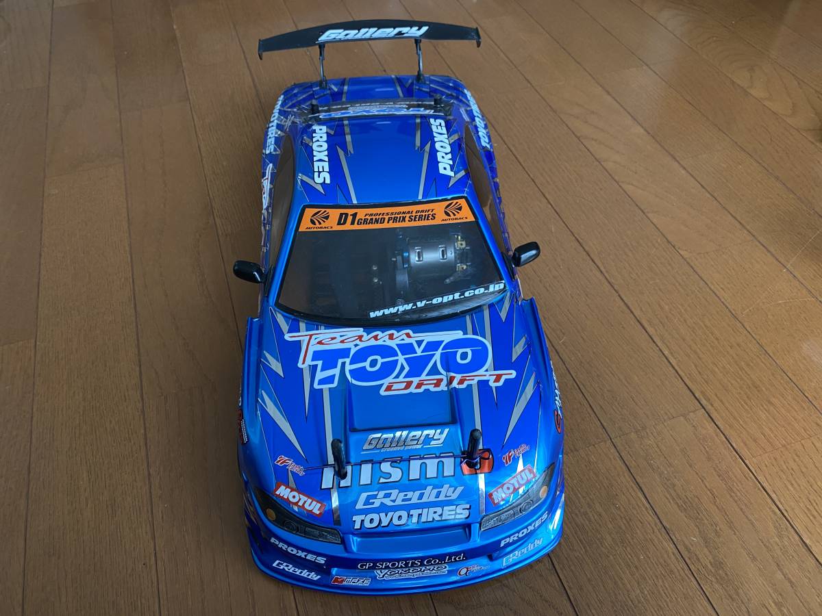 S15 TOYO ドリフト Team ヨコモ TIRES シルビア RC ボディ s15 カー