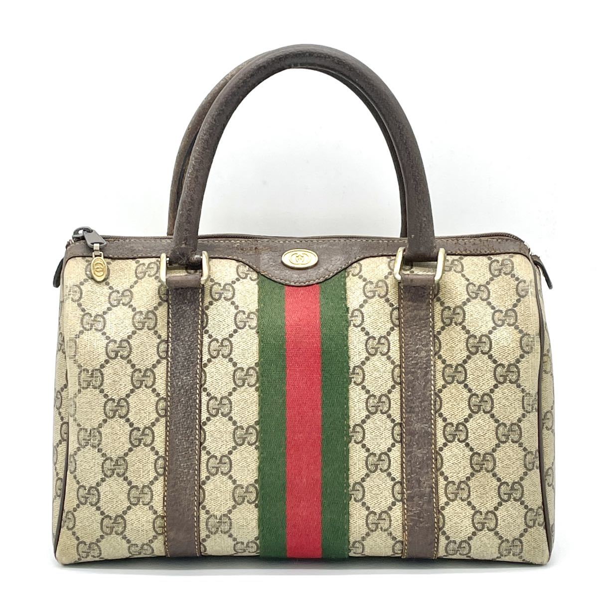 1円 GUCCI オールドグッチ GG柄 PVC アクセサリーコレクション 