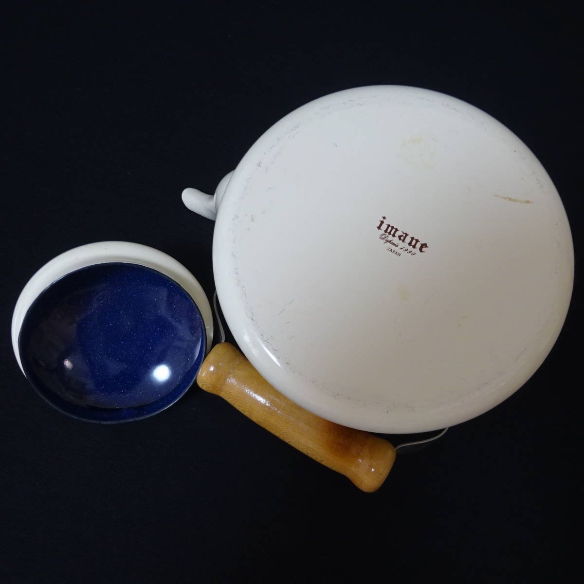 イマン スカーレットローズ ホーローケトル やかん です 食器
