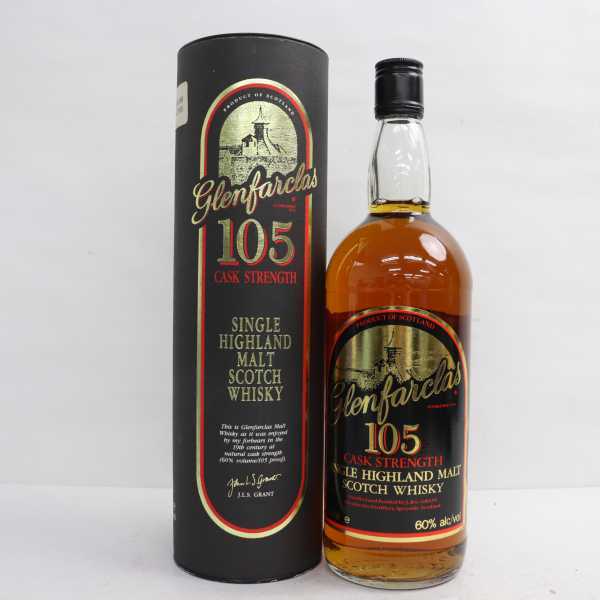  glenfarclas グレンファークラス 105 カスクストレングス 60％ 1000ml X21L240066(ハイランド)｜売買されたオークション情報、yahooの商品情報をアーカイブ公開 - オークファン シングルモルト