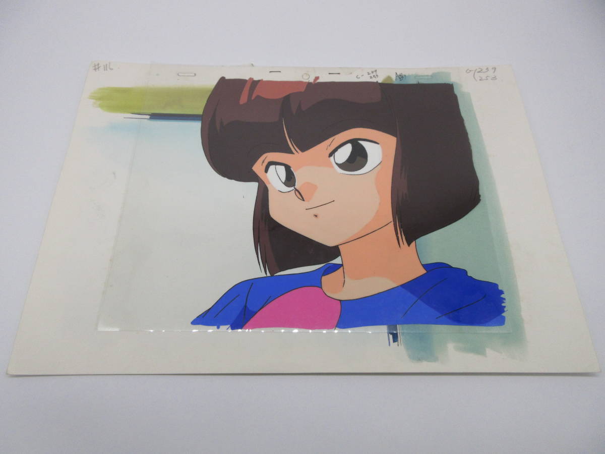 セル画 らんま1⁄2 天道なびき ⁄ 背景付き らんま1⁄2 高橋留美子 天道 