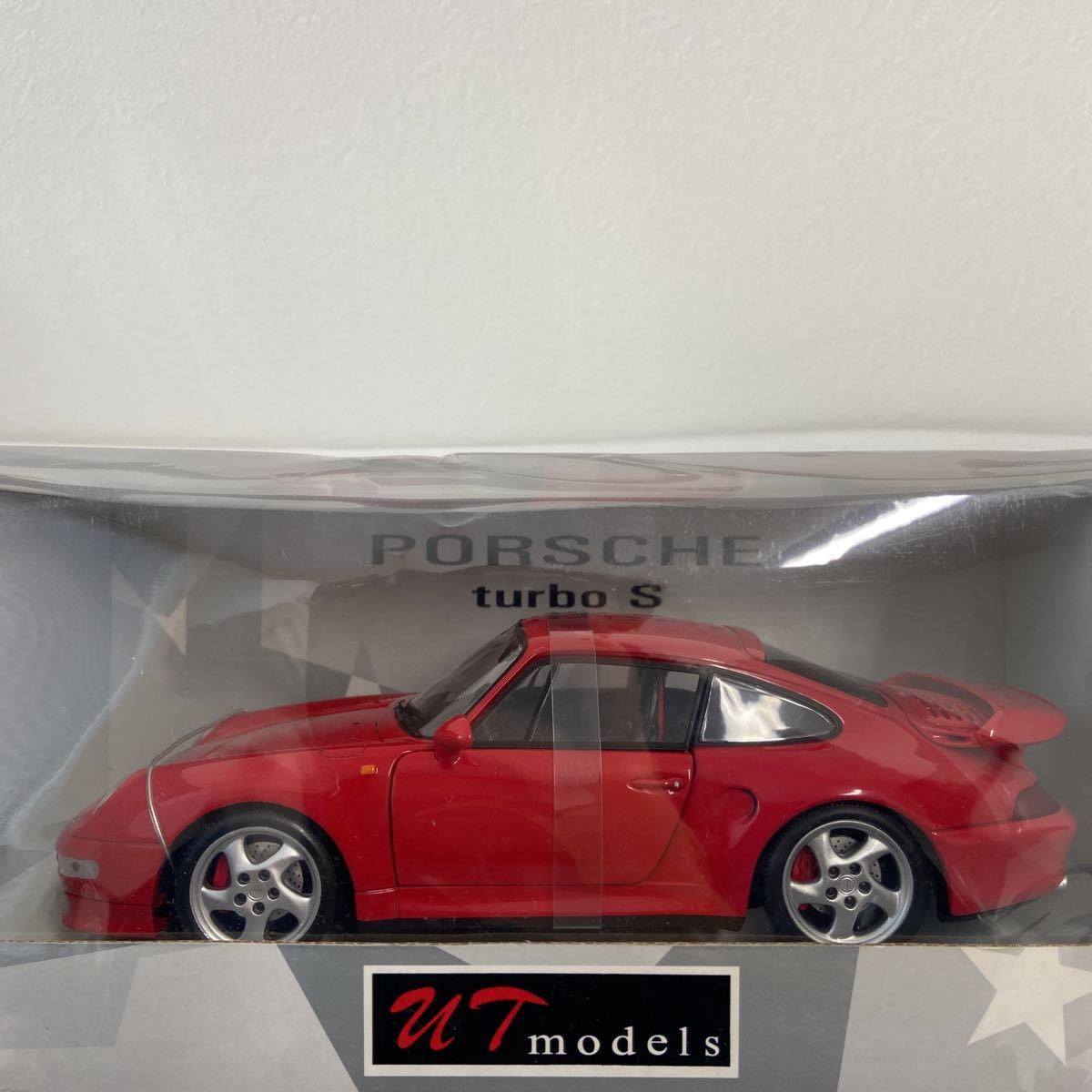 UT models 1/18 PORSCHE 911 Turbo S Red 993型 ポルシェ ターボ 赤色 