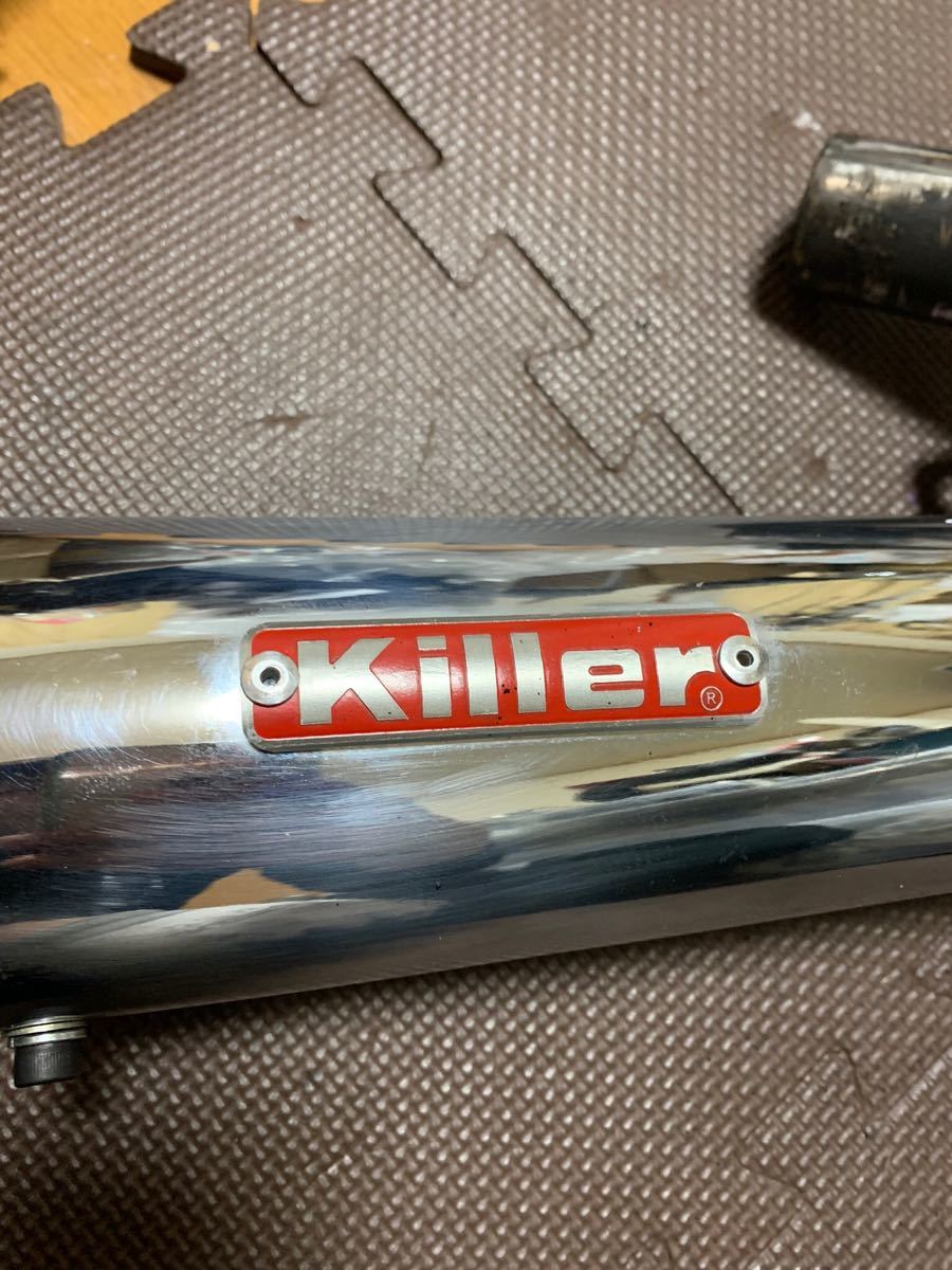 ホーク バブ キラー管 killer 当時物 メッキ 美品 cb250n cb400n