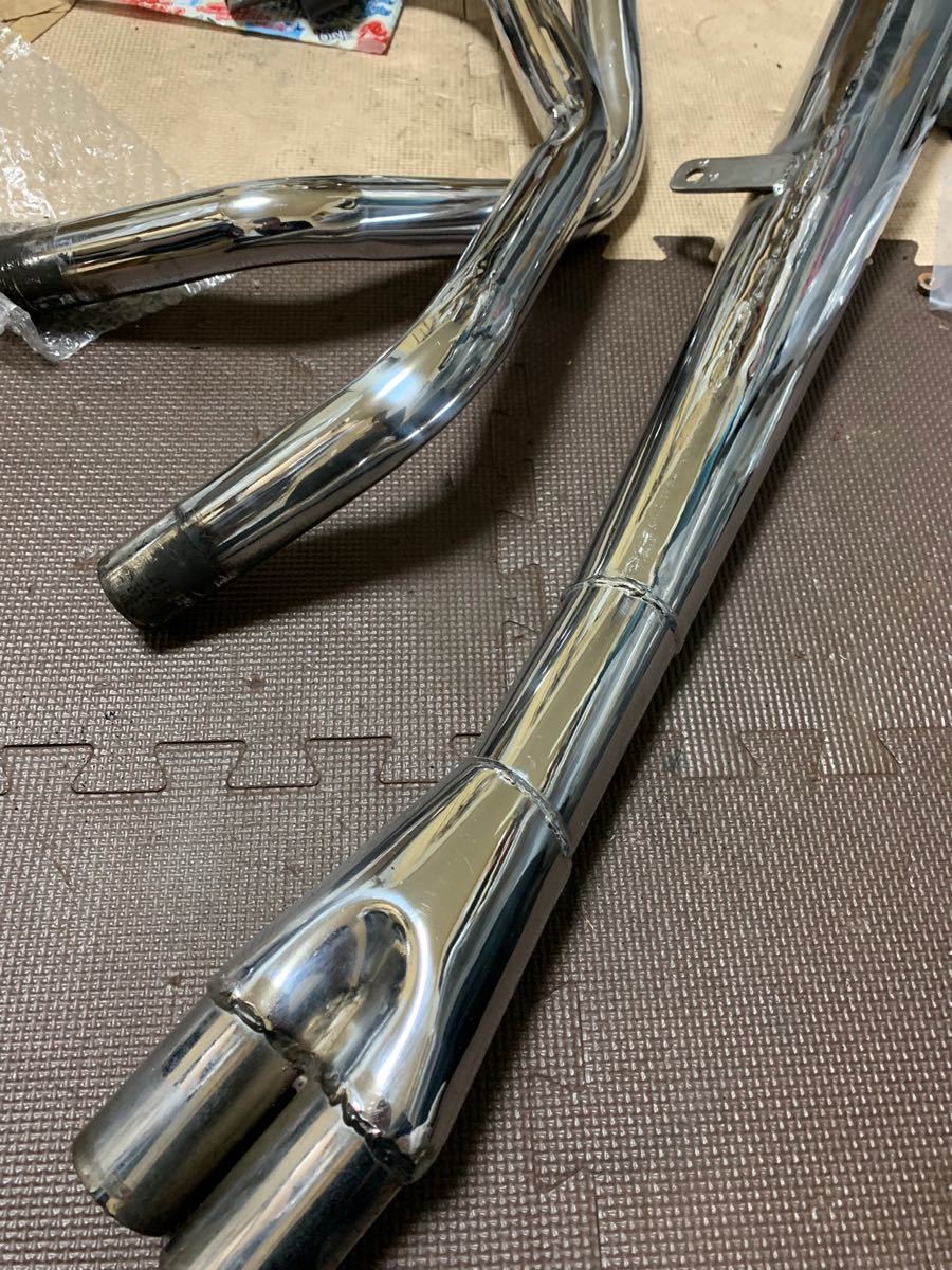 ホーク バブ キラー管 killer 当時物 メッキ 美品 cb250n cb400n