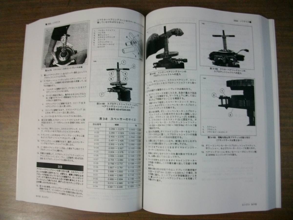 サービスマニュアル 2002年 日本語版 ソフテール ソフテイル 