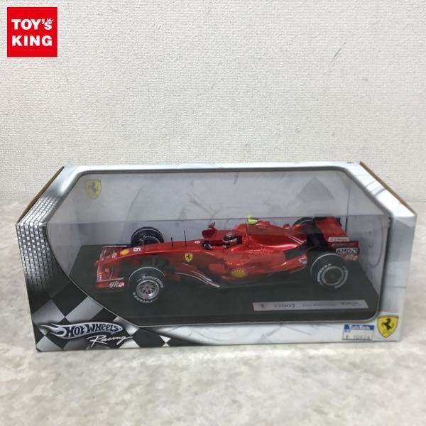 1円～ 未開封 ホットウィール 1/18 フェラーリ F2007 Kimi Raikkonen 