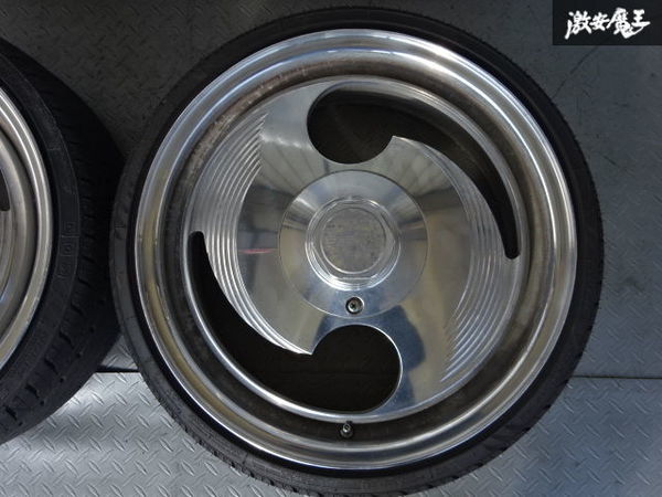 【超希少ビレットホイール】BOYDS デュースニンジャ17インチ4穴　4本セット ○BOYDS ボイド DEUCE NINJA 17インチ 7J +45 PCD114.3 120.65 マルチ