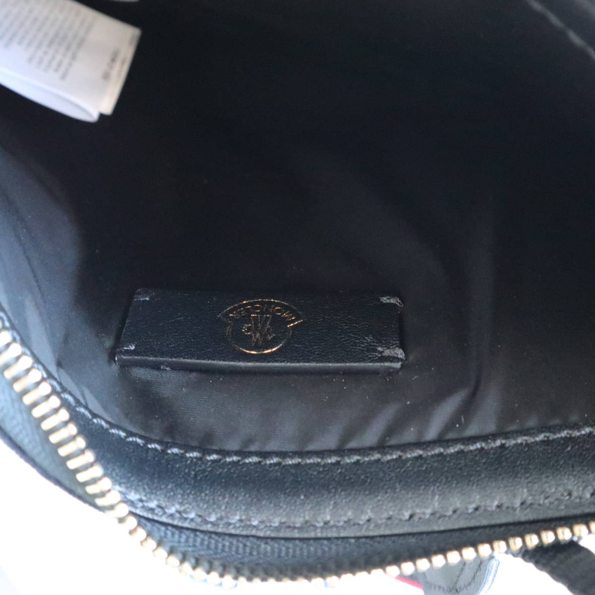 新品未使用】MONCLER モンクレール ベロアクラッチバッグ ブラック 