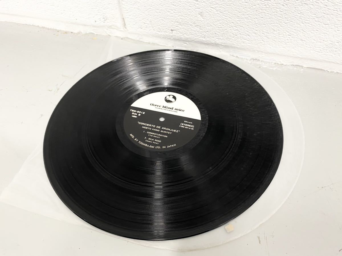 金井英人 アランフェス協奏曲 TBM-5012 LP レコード ⁄ 和ジャズ ⁄ 帯付き
