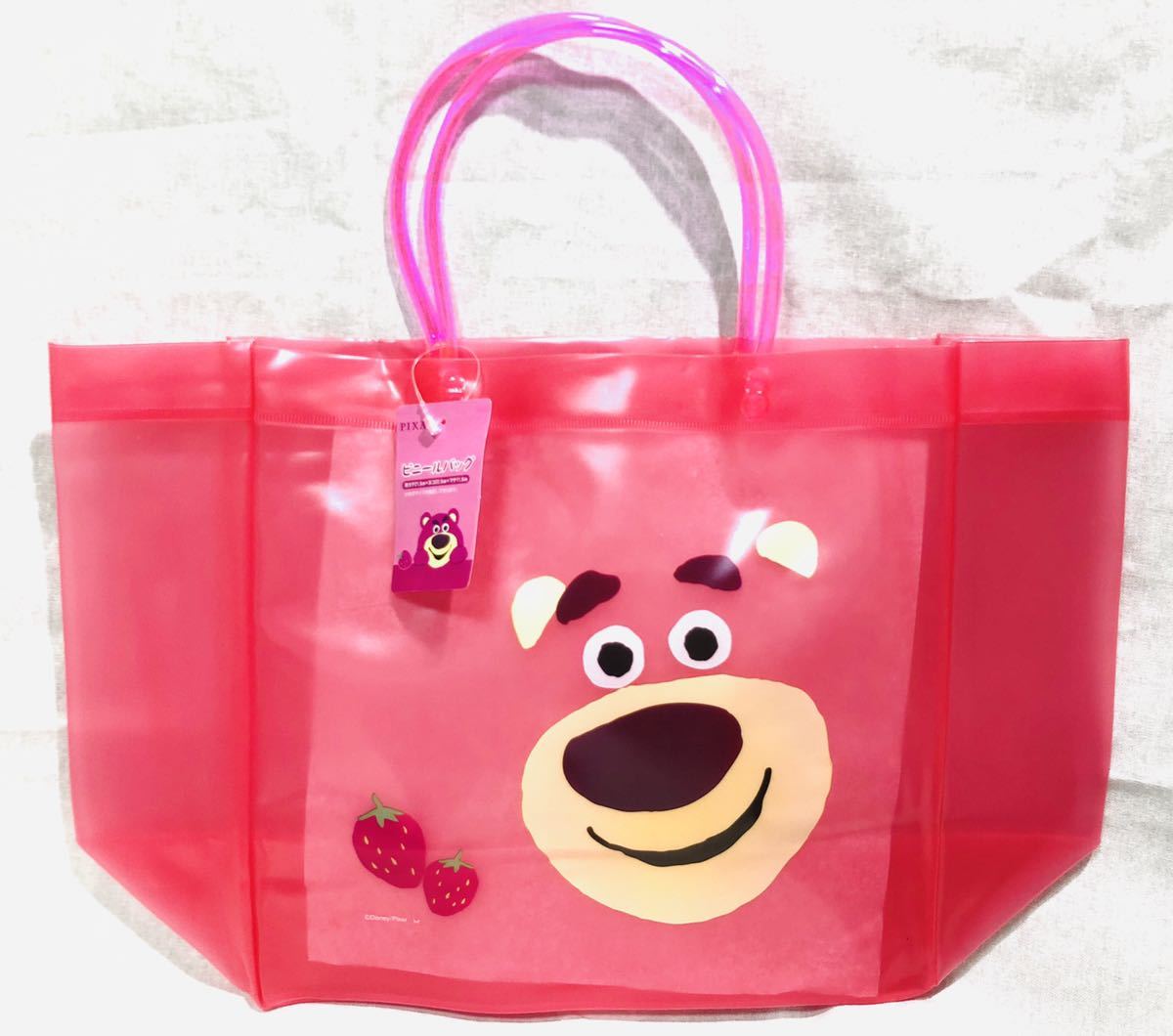 トイ ストーリー ロッツォ コンパクト プールバッグ ピンク ビニールバッグ その他 売買されたオークション情報 Yahooの商品情報をアーカイブ公開 オークファン Aucfan Com