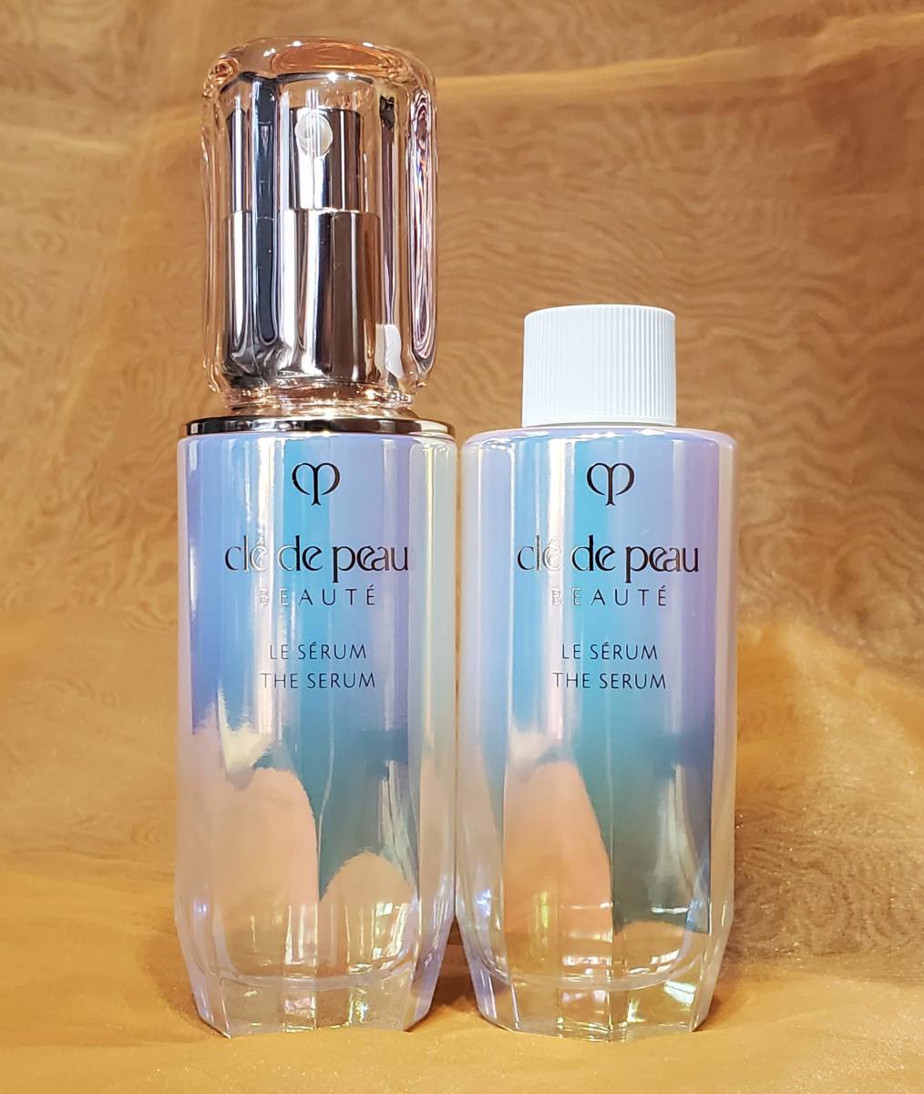 新品 未開封 送料込 資生堂 クレドポーボーテ ルセラム ル・セラム ル セラム 本体 レフィル セット 美容液 導入美容液 50ml+50ml