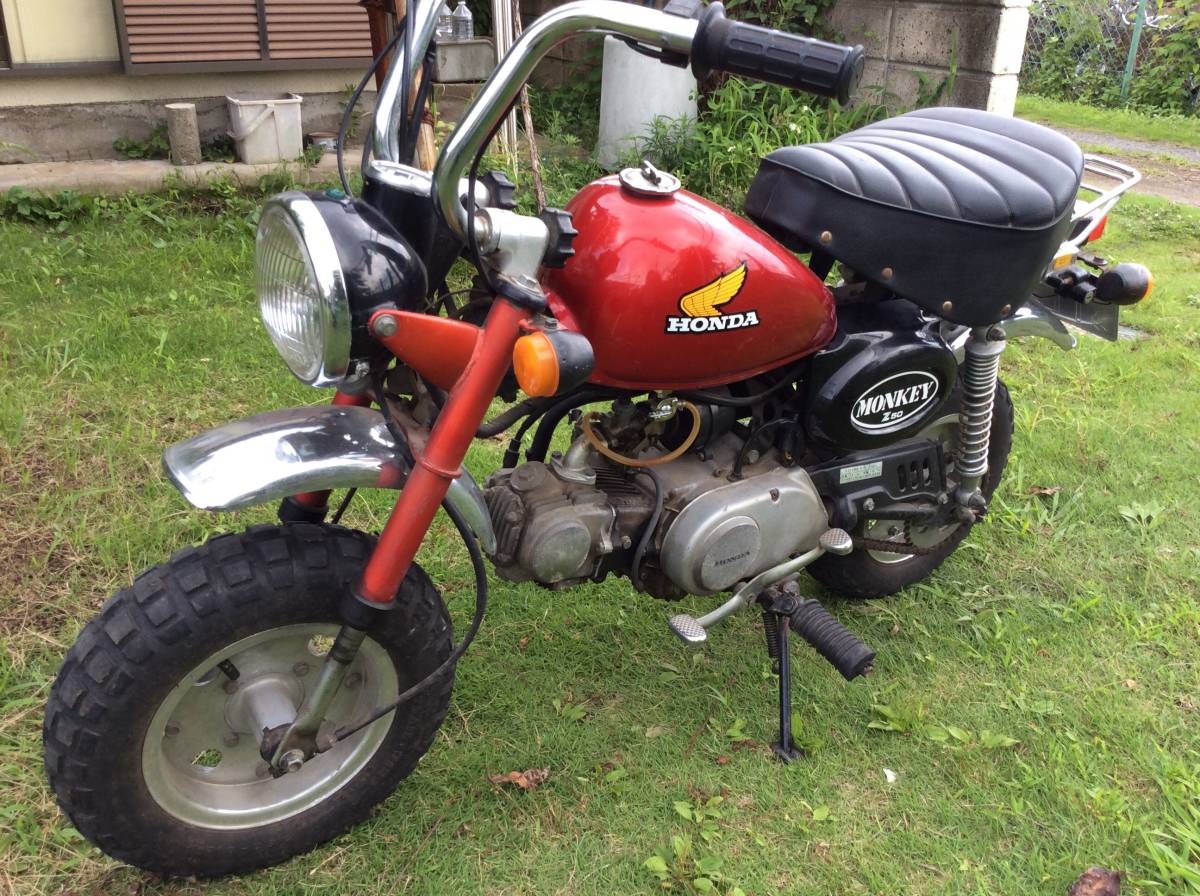 2026，人気SALE 昭和レトロ 当時物 ホンダ モンキーZ50J 50cc 引取り限定(オートバイ)｜売買されたオークション情報、yahooの商品情報をアーカイブ公開 - オークファン オートバイ