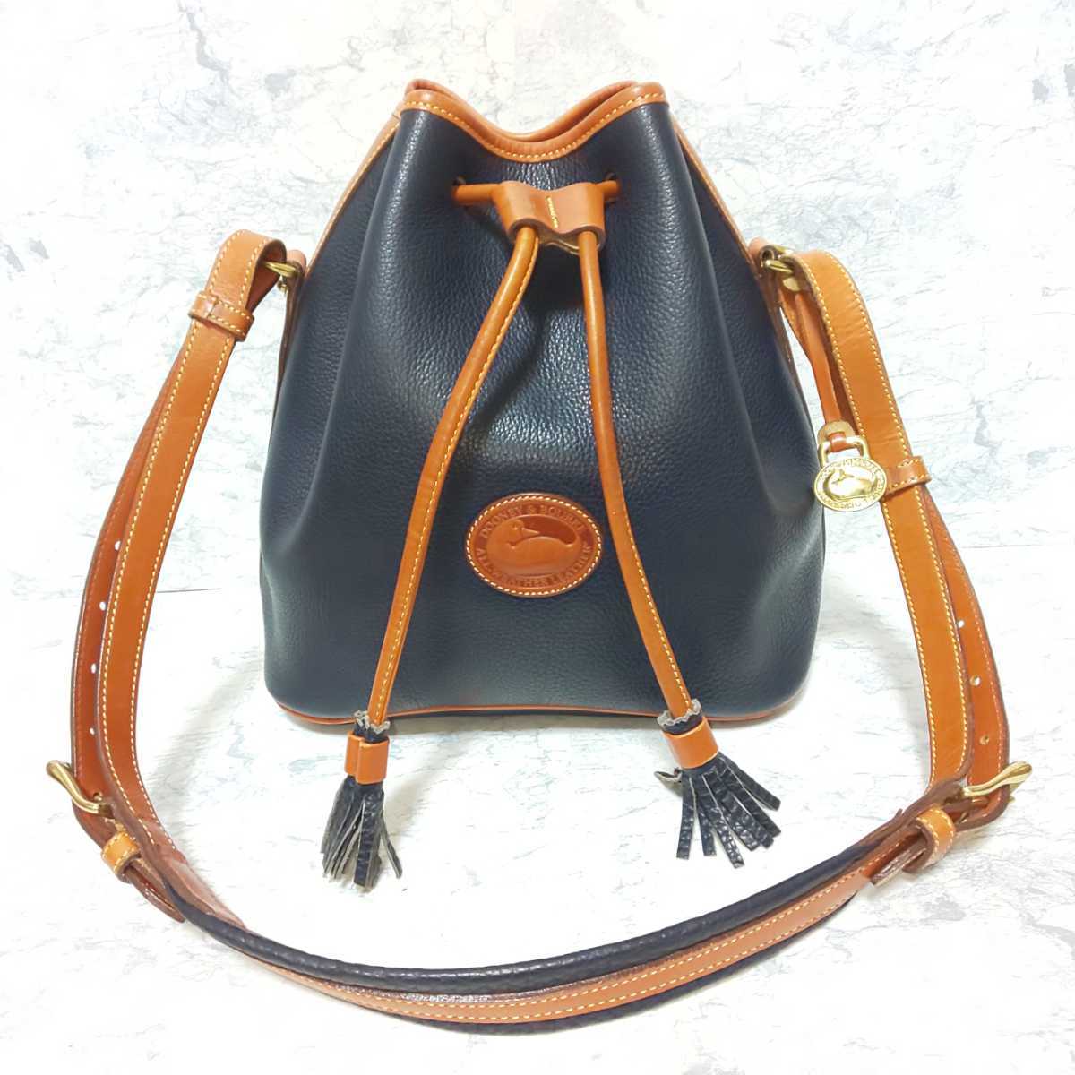 極美品】DOONEY&BOURKE ドゥーニーアンドバーク ヴィンテージ 巾着型 