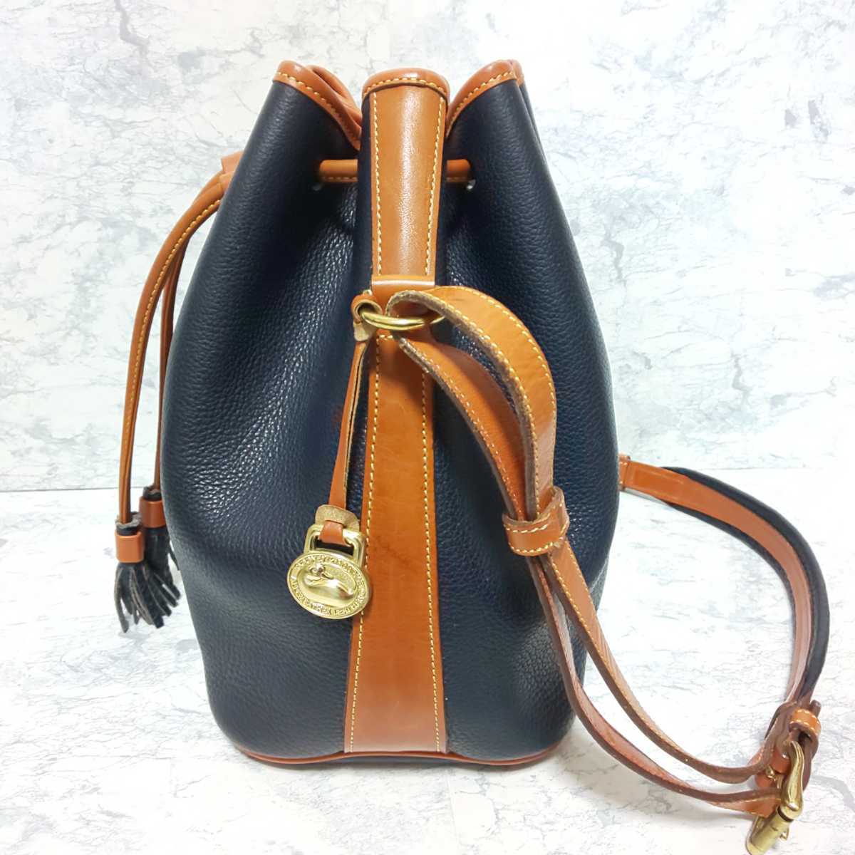 極美品】DOONEY&BOURKE ドゥーニーアンドバーク ヴィンテージ 巾着型 