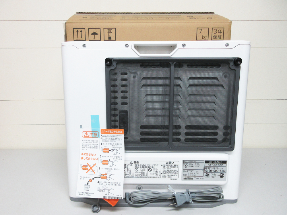 大阪ガス 140-5882 ガスファンヒーター 開封未使用品 7畳‐9畳