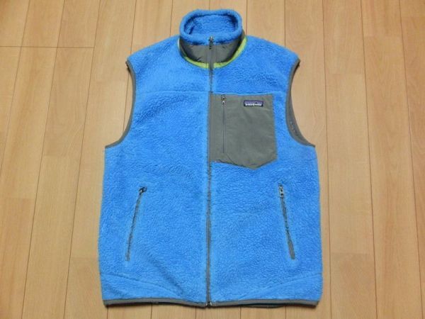 Patagonia パタゴニア☆レトロX☆フリースベスト☆淡ブルー☆M 【公式