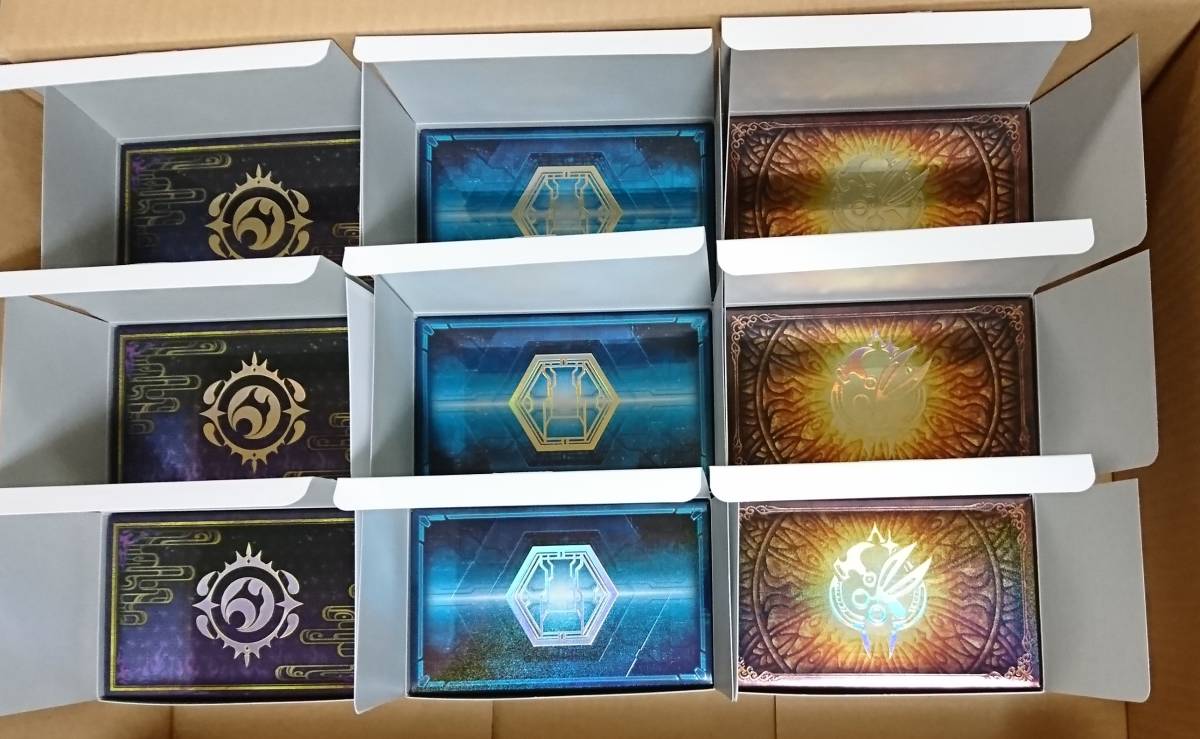 9BOXセット【閃刀姫3BOX・魔妖3BOX・ウィッチ3BOX】遊戯王OCG デュエル