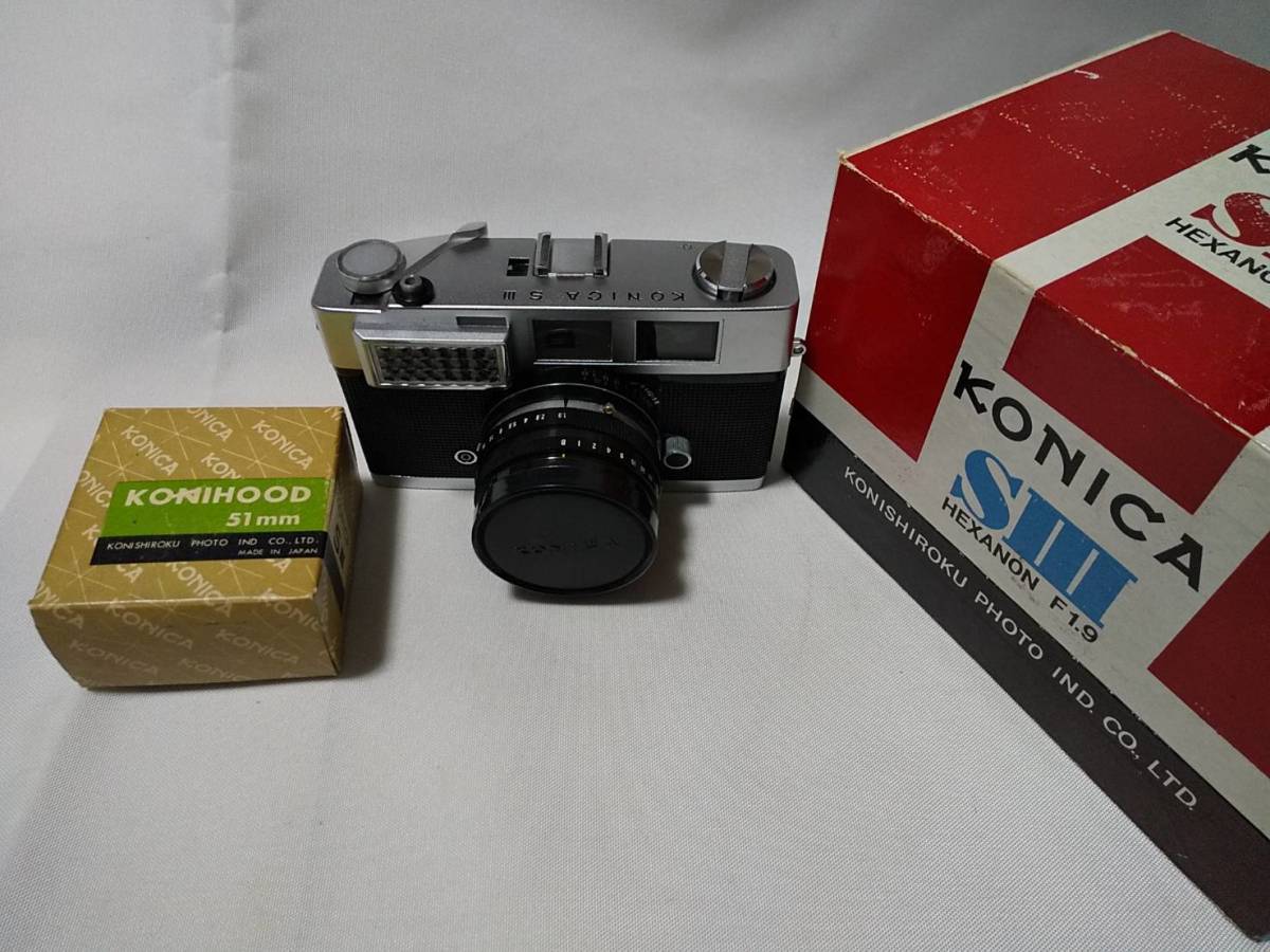 美品 コニカⅢA Hexanon 50mm F1.8