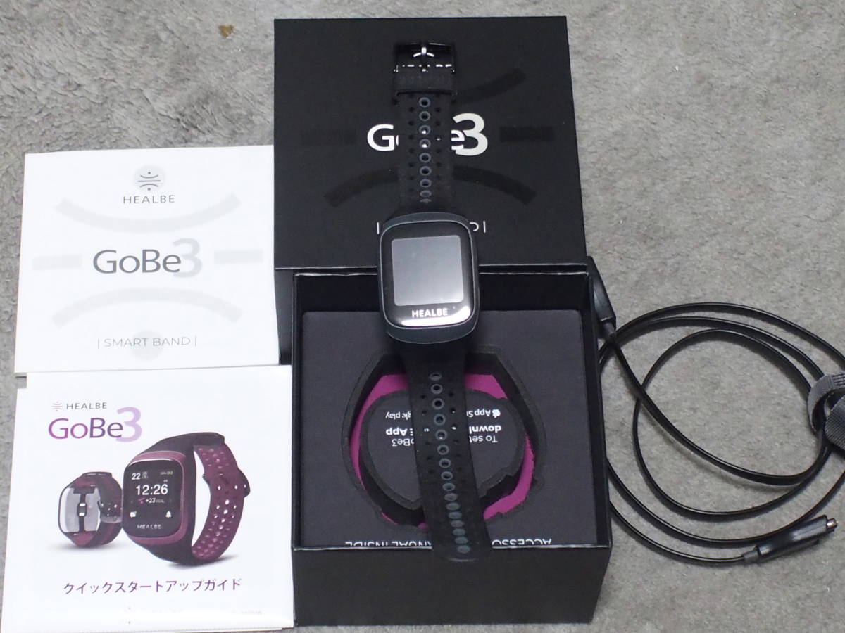 定番人気，本物保証 HEALBE GoBe3(スマートウォッチ本体)｜売買されたオークション情報、yahooの商品情報をアーカイブ公開 - オークファン スマートウォッチ本体