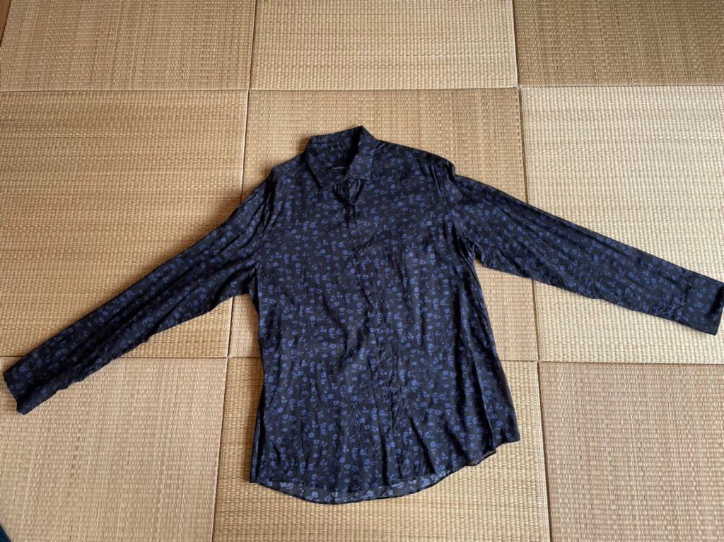 LAD MUSICIAN ラッドミュージシャン 花柄シャツ サイズ46 タグ付き 