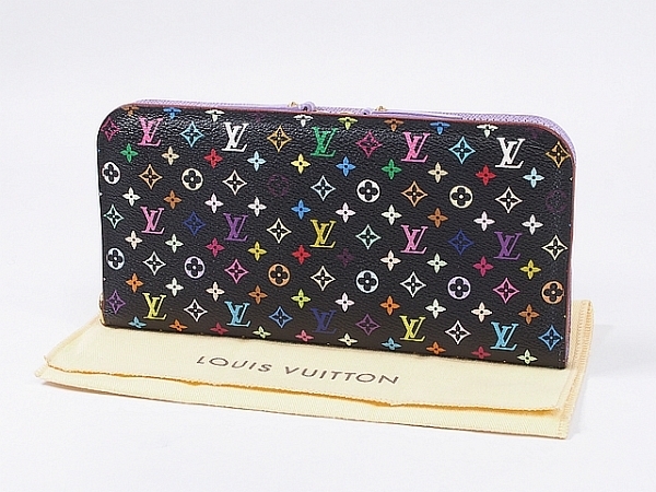 ☆鑑定済み☆正規品☆ルイヴィトン/モノグラム 少 アンソリット/長財布 