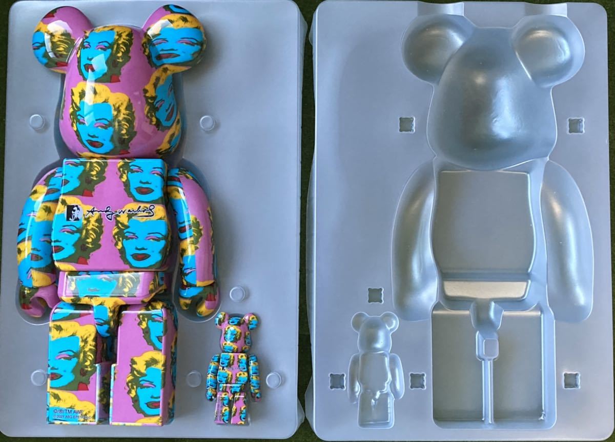 BE@RBRICK Andy Warhol Marilyn Monroe ベアブリック アンディ