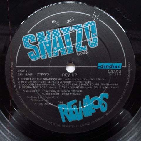 REVILLOS， THE-Rev Up (UK Orig.LP) 【公式通販】