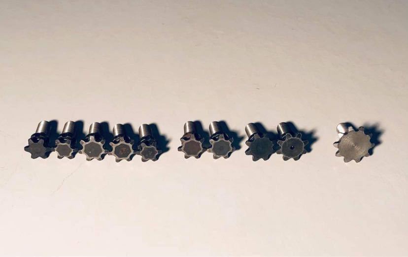 74daijiro ポケバイ フロントスプロケット 10個セット 6丁x3、7丁x4、8 