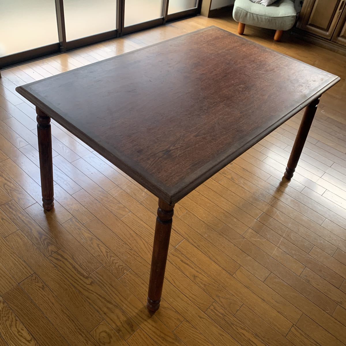 オールドカリモク】ヴィンテージ ダイニングテーブル カリモク