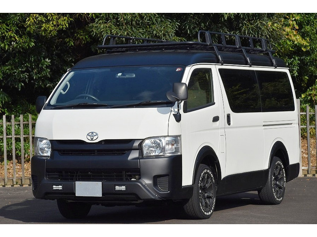 オリジナル仕上げハイエース DXワゴン10人乗り4WD-3ナンバー@車選び