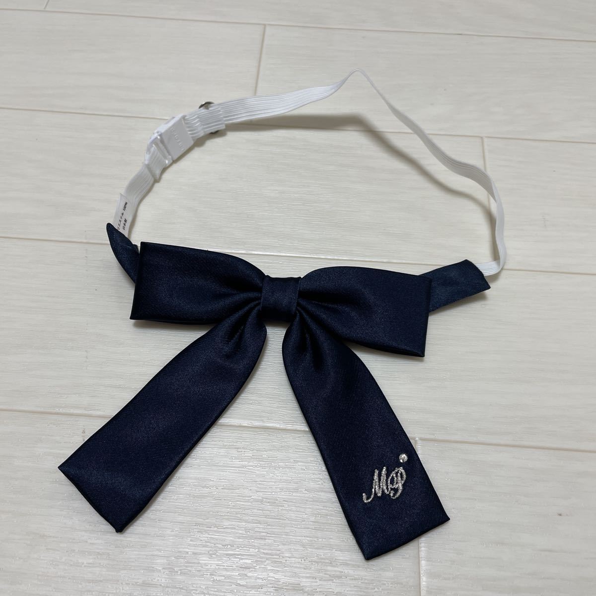  メゾピアノ mezzo piano junior リボンタイ 濃紺 卒服 卒業式 面接 日本製(160（155cm～）以上)｜売買されたオークション情報、yahooの商品情報をアーカイブ公開 - オークファン スーツ、アンサンブル