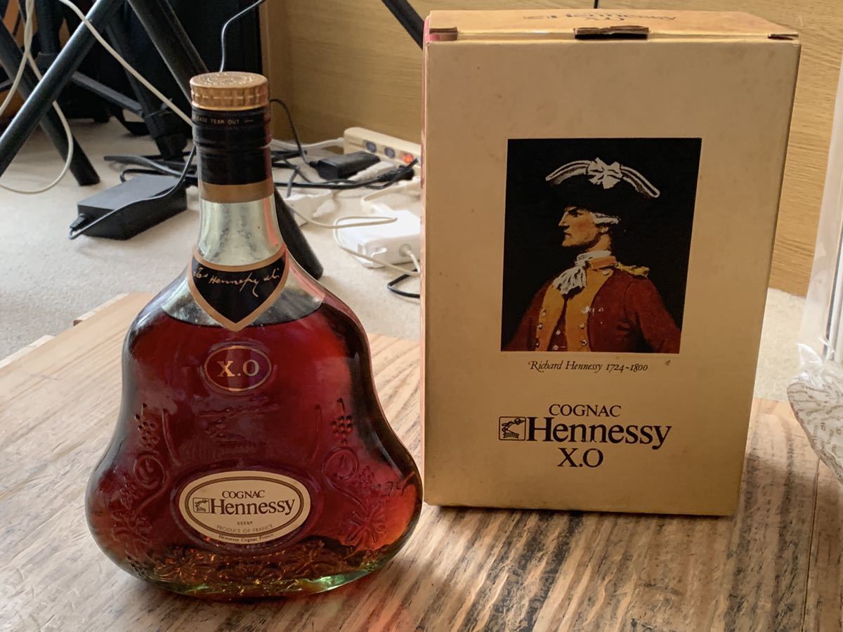 新品未開栓レア古酒 Hennessy ヘネシー xo 箱付き 新品未開栓