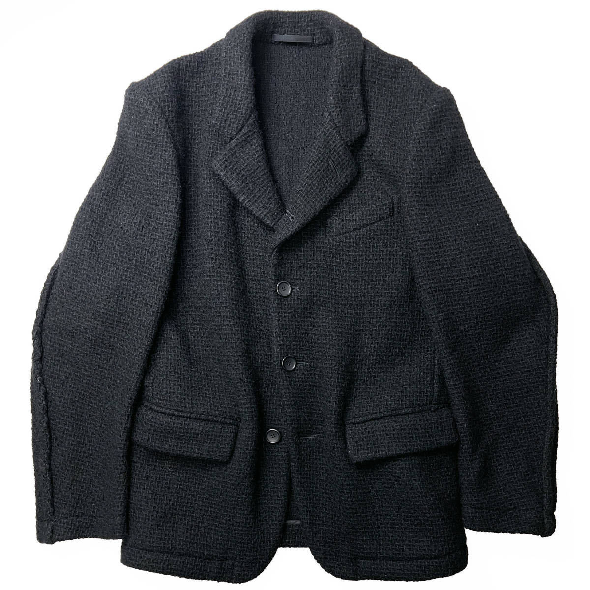 98AW インサイドアウト シーム ネップツイード ジャケット 