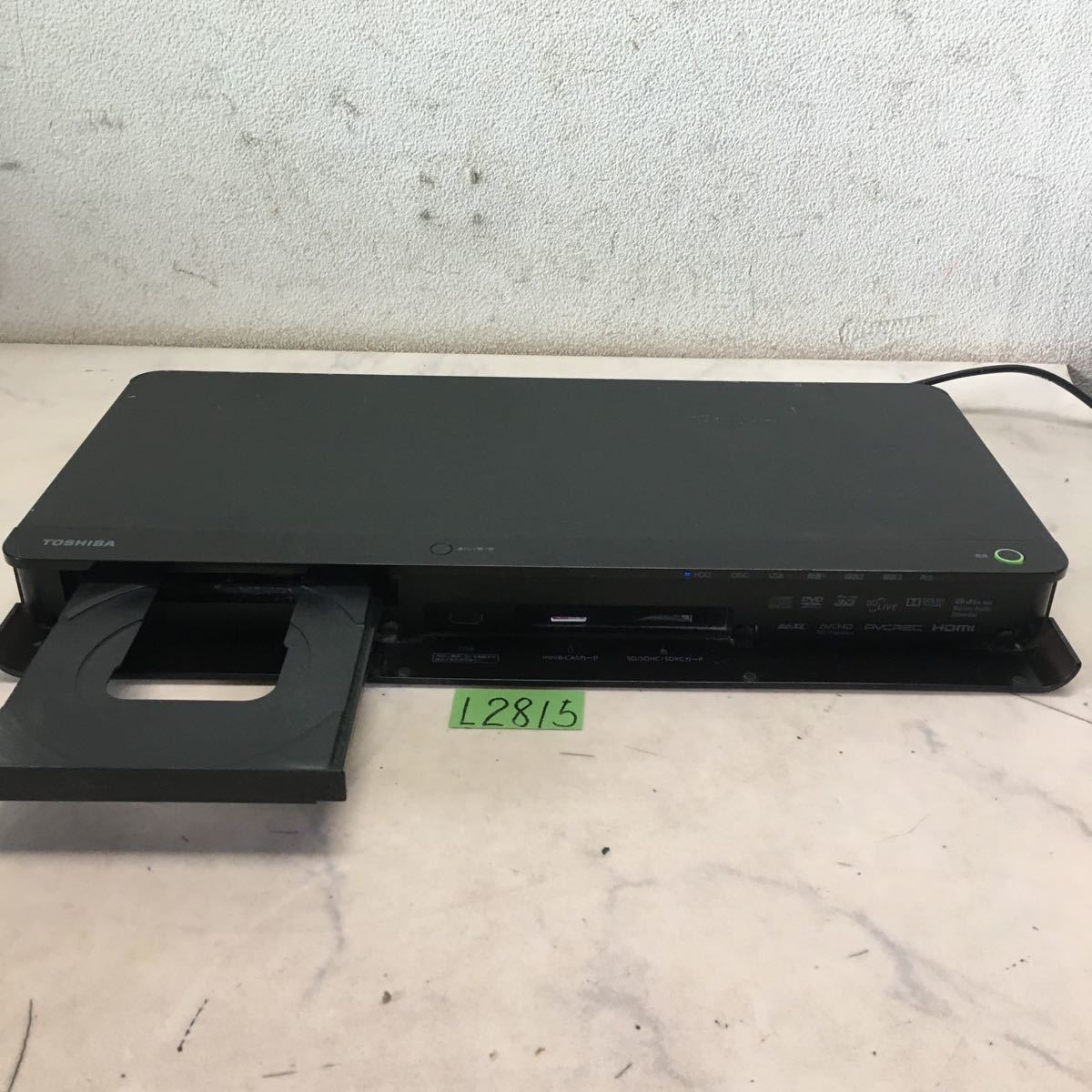 L2815) 東芝 TOSHIBA REGZA ブルーレイレコーダー DBR-T450 3番組録画