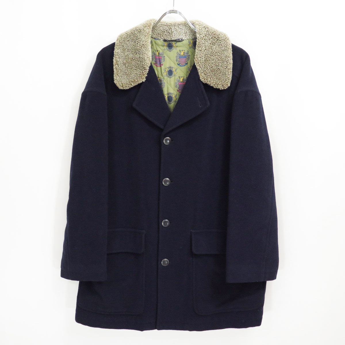 イタリア製 Christian Dior Monsieur Wool Cashmere Coat Vintage クリスチャンディオール ムッシュ ウール カシミヤ コート ビンテージ