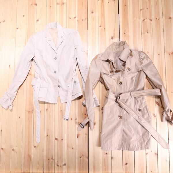 得価，人気SALE BURBERRY BLACK LABEL バーバリーブラックレーベル レディース ジャケット おまとめ２点セット 38 ベージュ br07011147(ジャンパー、ブルゾン)｜売買されたオークション情報、yahooの商品情報をアーカ 女性用