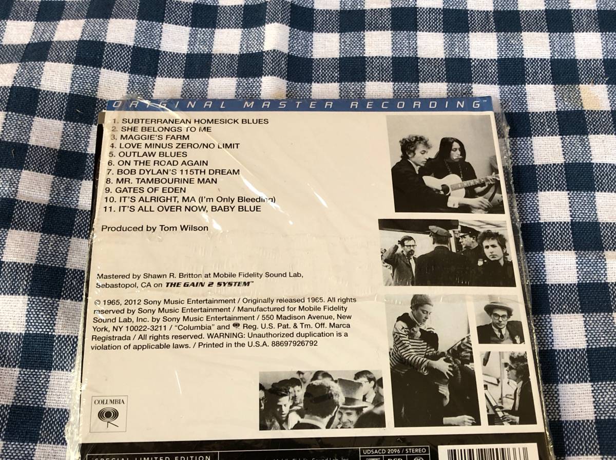 Bob Dylan/Bringing It All Back Home SACD スーパーオーディオCD 