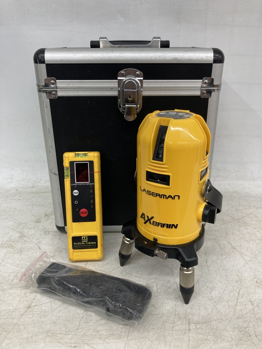 中古品】アックスブレーン レーザー墨出し器 LV-850 / ITA8NL88VT8K 