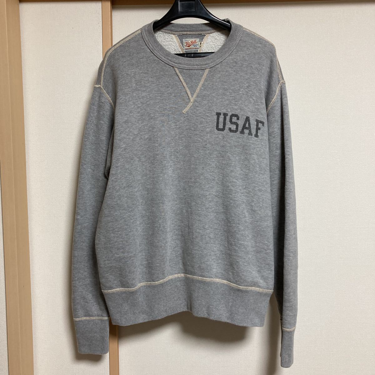 美品】TOYS McCOY トイズマッコイ USAFミリタリースウェット グレー