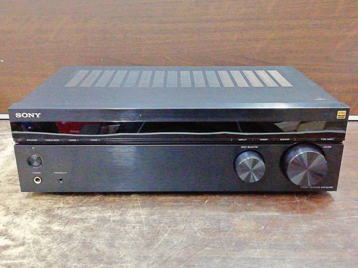 SONY ソニー ステレオインテグレートアンプ STR-DH190 動作未確認 現状