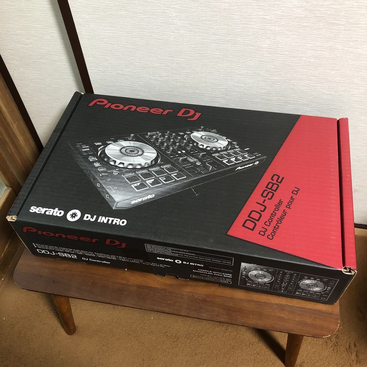 Pioneer DJ DDJ-SB2 2015年製 通電認識確認のみ 箱ケーブル付属DJ