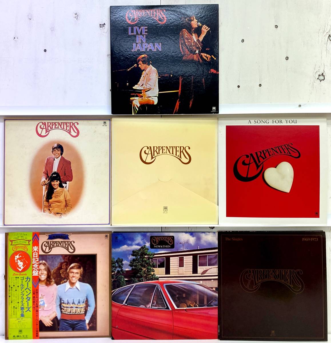 100%新品，安い M1752/LP/カーペンターズ Carpenters 7点セット(Carpenters)｜売買されたオークション情報、yahooの商品情報をアーカイブ公開 - オークファン C