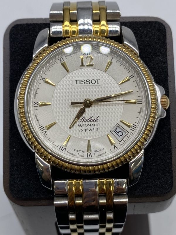 可動品【TISSOT/ティソ】自動巻き 25石 裏スケ C279/379C スイス  