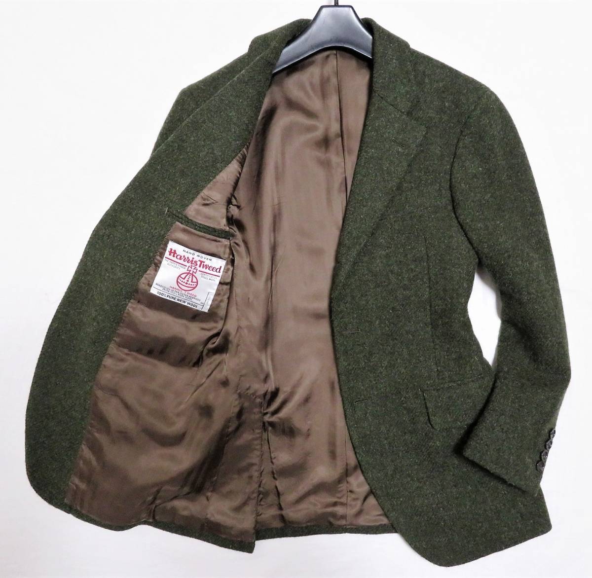 Ships Harristweed シップス 英国製高級生地 ハリスツイード テーラードジャケット メンズ ウールブレザー 総裏地 段返り3釦 秋冬物 Sサイズ 売買されたオークション情報 Yahooの商品情報をアーカイブ公開 オークファン Aucfan Com