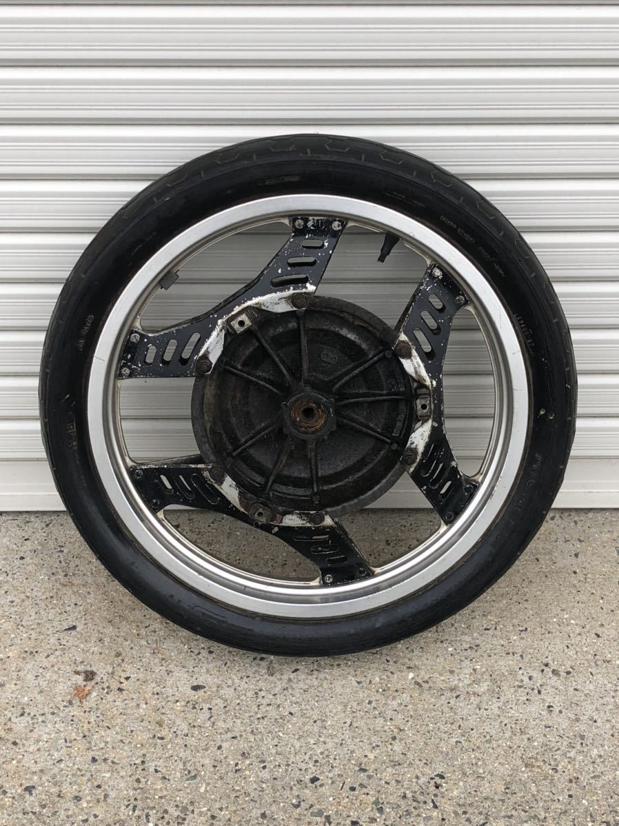 ホンダ CBX400F F2 インテグラ フロント 純正 ホイール 旧車會 暴走族