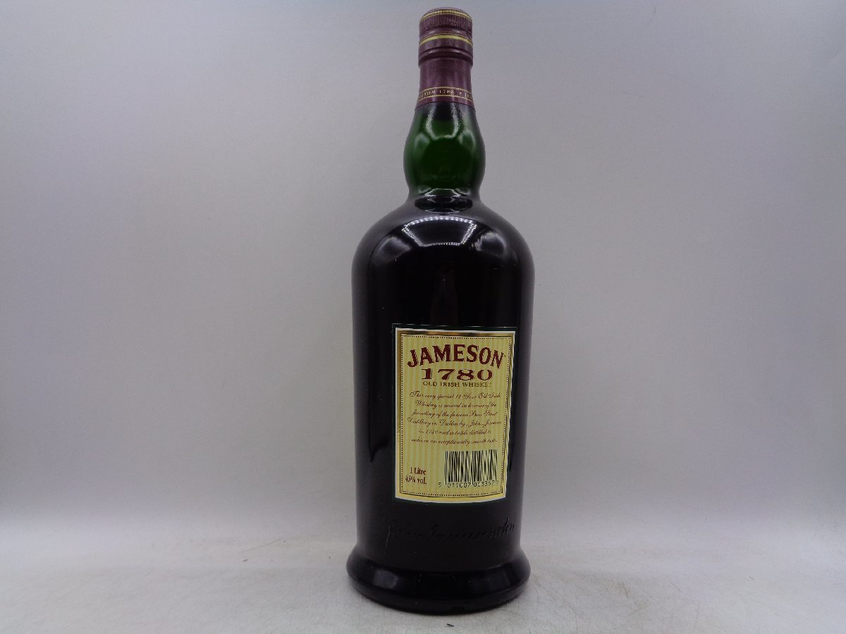 Jameson '1780 Special Reserve' 12 Year Irish Whiskey (1990's