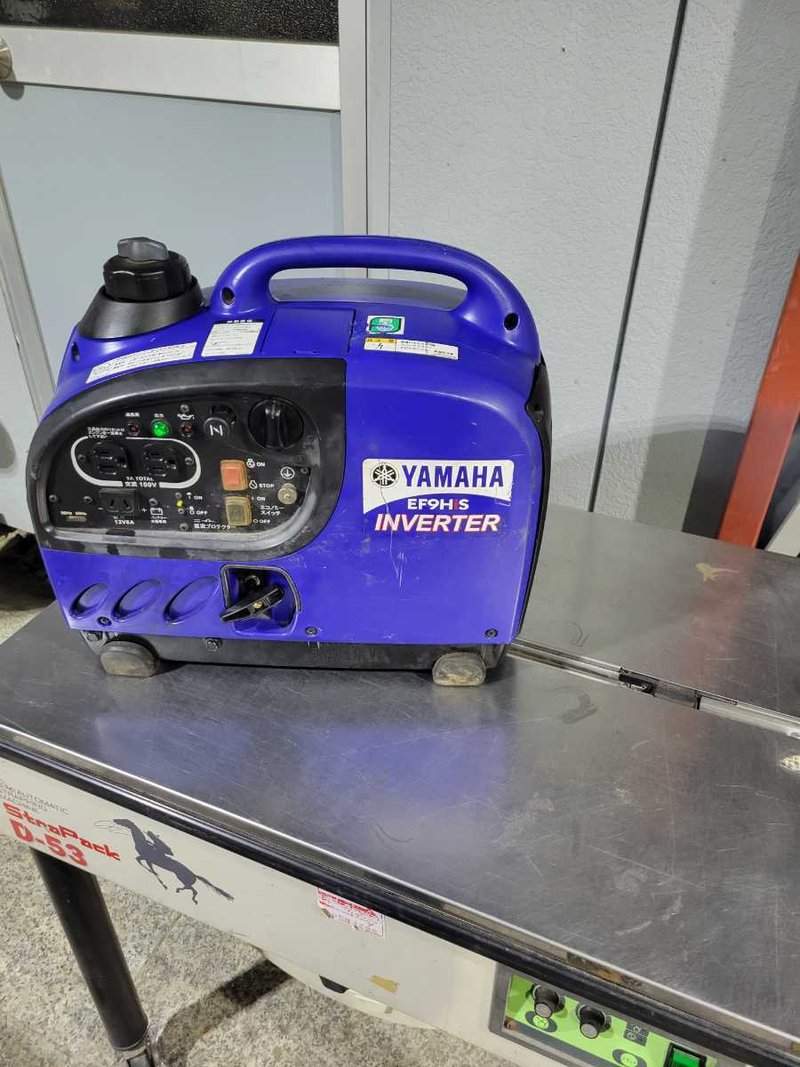  現状品 YAMAHA EF9His 始動確認 メンテナンス必要(インバーター発電機)｜売買されたオークション情報、yahooの商品情報をアーカイブ公開 - オークファン インバーター発電機