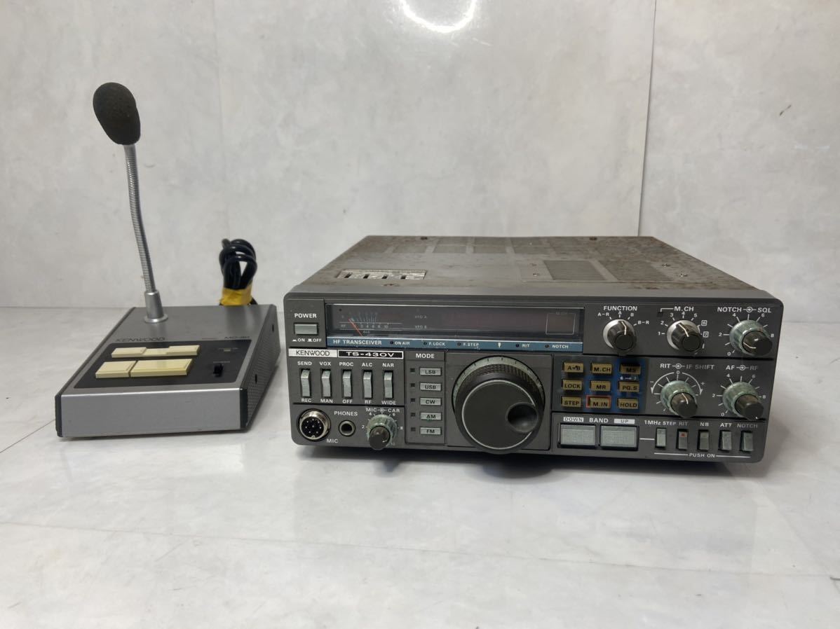 驚きの破格値，セール KENWOOD TS-430V MS-80 ケンウッド(固定)｜売買されたオークション情報、yahooの商品情報をアーカイブ公開 - オークファン 固定