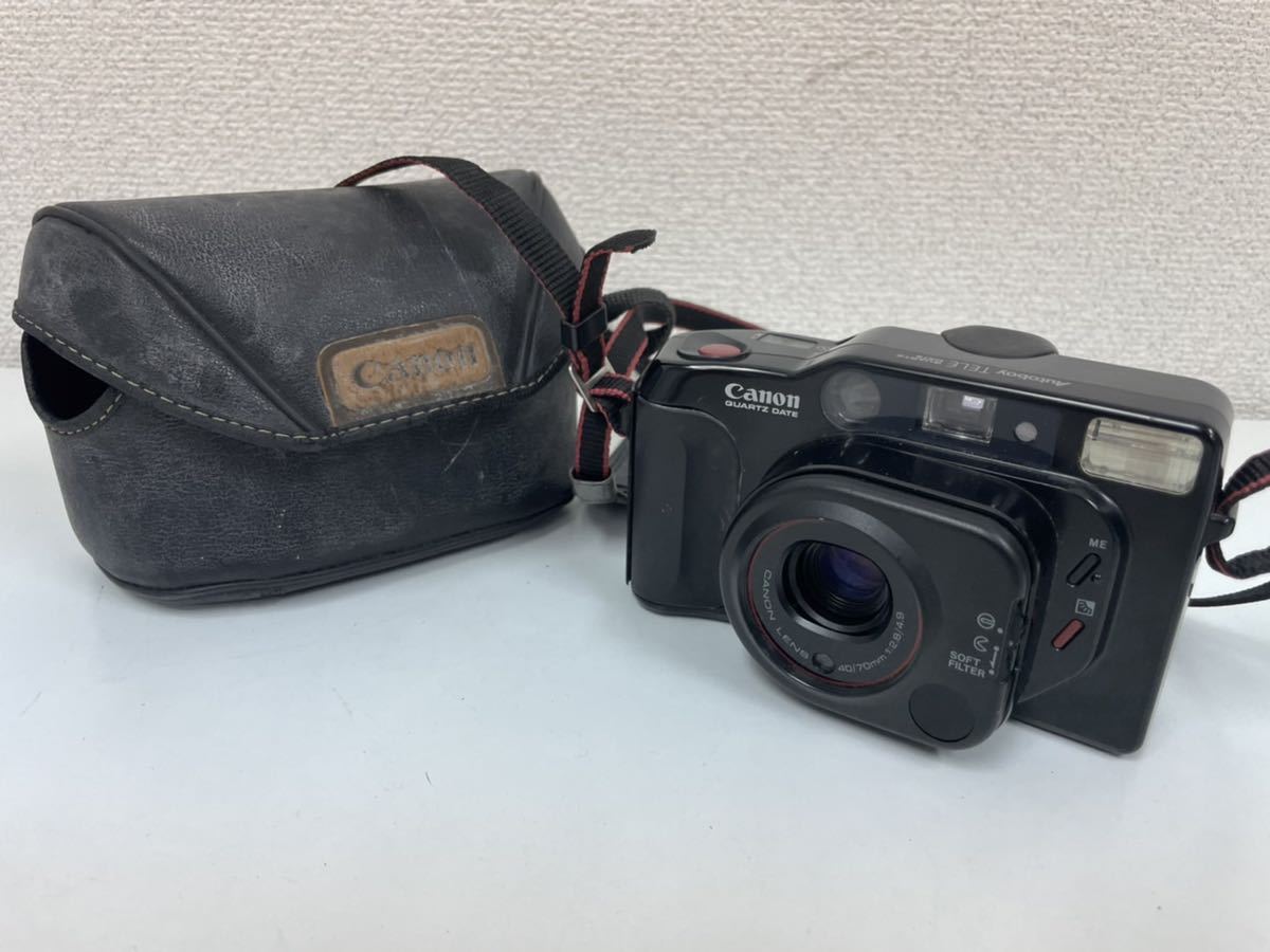 キャノン Canon Autoboy TELE オートボーイテレQUARTZ DATE ケース付