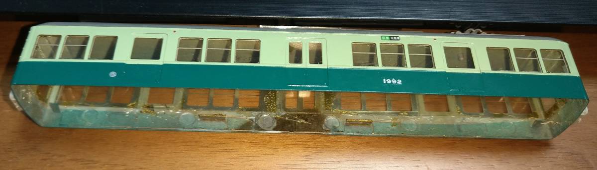 真鍮キット組立完成品 京阪電鉄1900系冷房改造車5両 ジャンク品 の入札